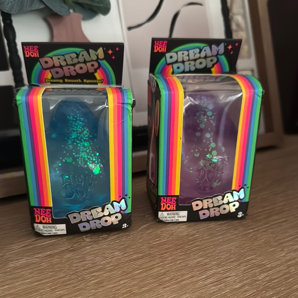 NeeDoh Dream Drop - Blue and Pink